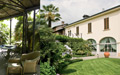 Giardino in bianco sui colli romani